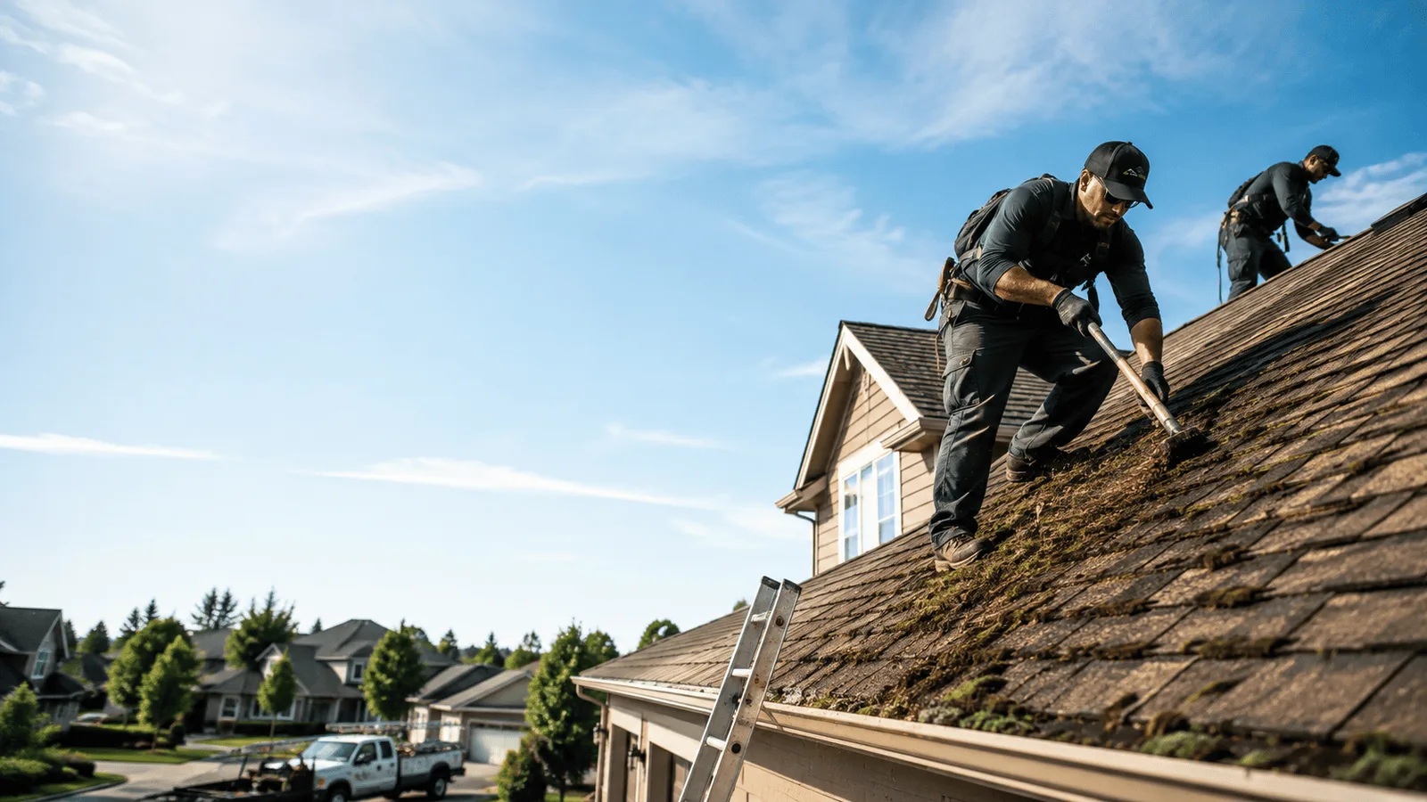 Roof Moss Removal in Edwall, WA near me